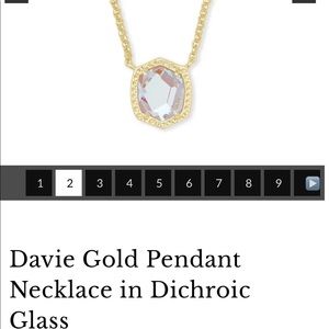 Kendra Scott necklace.